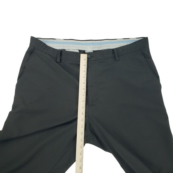 Foot Joy Pants Men 42X30 Black Straight Leg Performance Stretch Golf Chino - Picture 9 of 9